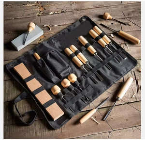 Bview Art 16 Pcs entièrement gouges à <span class=keywords><strong>bois</strong></span> sculpture sur <span class=keywords><strong>bois</strong></span> ciseau à main ensemble d'outils <span class=keywords><strong>pour</strong></span> le <span class=keywords><strong>tournage</strong></span> du <span class=keywords><strong>bois</strong></span> bricolage charpentier ensembles spéciaux - Product Image 4