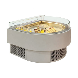 Vitrine réfrigérée à air pour boulangerie, 1 porte, avec mode de refroidissement par ventilateur à dégivrage automatique pour l'exposition de gâteaux au chocolat - Product Image 6