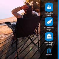 Chaise pliante légère et portable sur mesure pour événements, idéale pour le camping, la pêche, la randonnée, les pique-niques et la plage – Vente en gros
