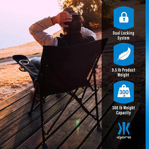 Silla Plegable Portátil Ligera para Exteriores, Diseño Personalizado al por Mayor, para Viajes, Picnic, Pesca, Senderismo, Playa, Camping y Eventos - Product Image 4