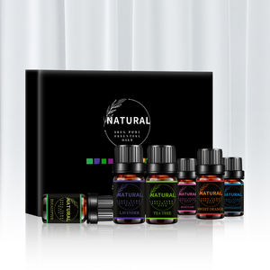 100% Pure Óleos Essenciais Naturais Bulk Atacado Set Lavender <span class=keywords><strong>Eucalyptus</strong></span> Peppermint Lemongrass Óleo de Alecrim com Difusor - Product Image 6