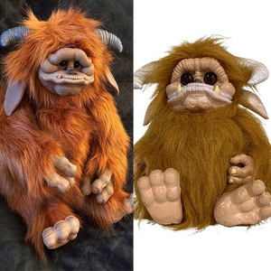 Muñeco de peluche Ludo de 31cm-50cm, juguete de peluche de piel sintética suave para niños, regalo de cumpleaños, unisex - Product Image 5