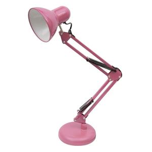 Lampada flessibile articolabile rosa 1xE27, dimensioni 57x39x15 cm, ideale per l'illuminazione di studi e la decorazione di spazi moderni. - Product Image 1