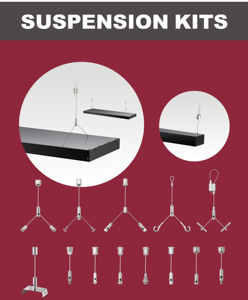 Kit de <span class=keywords><strong>suspension</strong></span> réglable en laiton pour lampes LED, avec pince mousqueton en aluminium pour câble de <span class=keywords><strong>plafond</strong></span>, accessoires pour <span class=keywords><strong>suspension</strong></span> de luminaires - Product Image 3