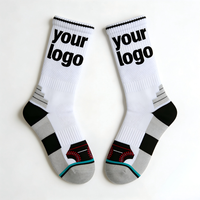 Chaussettes de compression antidérapantes de qualité supérieure pour hommes, femmes et jeunes, en coton biologique peigné épais et nylon, anti-humidité et anti-bactériennes
