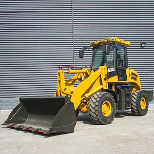 Factory Direct Electric Sale 400kg 800kg 1ton 2ton Small 4X4 Wheel Front End Loader Backhoe Price Mini Wheel Loaders For Sale