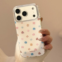 Fleurs sauvages peinture TPU housse de téléphone antichoc femmes pas cher en gros usine Anti-chute de protection pour iPhone 17 16 15