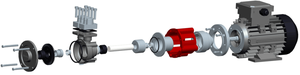 Stainless Steel Material Without Leakage <b>Small</b> Magnetic Circulating Chiller Machine <b>Pump</b> - Product Image 3