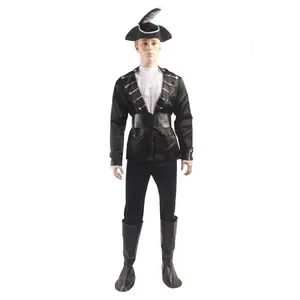 厂家直销定制低价批发新款设计经典成人海盗派对服装