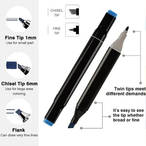 Pennarelli Artistici Permanenti a Doppia Punta da 24, 36, 48, 60, 80, 120, 168 Colori per Disegno, Pittura, Schizzi, Fumetti, Design e Materiale Scolastico - Product Image 5
