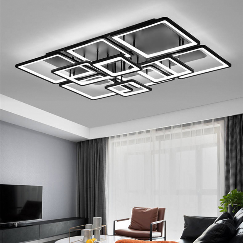 Chandelier Smart Modern Surface Mounted Pop Ceiling Lamp Fixtures APP Remote Control Lighting Corridor Home LED Ceiling Light · image 2
