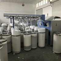 Machine à épiler les balles rondes LEBON à haute production, automatique, pour salle de filage à anneaux, avec moteur de 30 kW et haute efficacité
