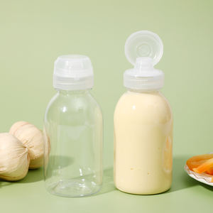 Bouteilles en plastique compressibles vides de 250 ml et 500 ml pour sauce tomate, barbecue, chili, sauce piquante, <span class=keywords><strong>ketchup</strong></span>, vinaigrette, personnalisation prise en charge - Product Image 1