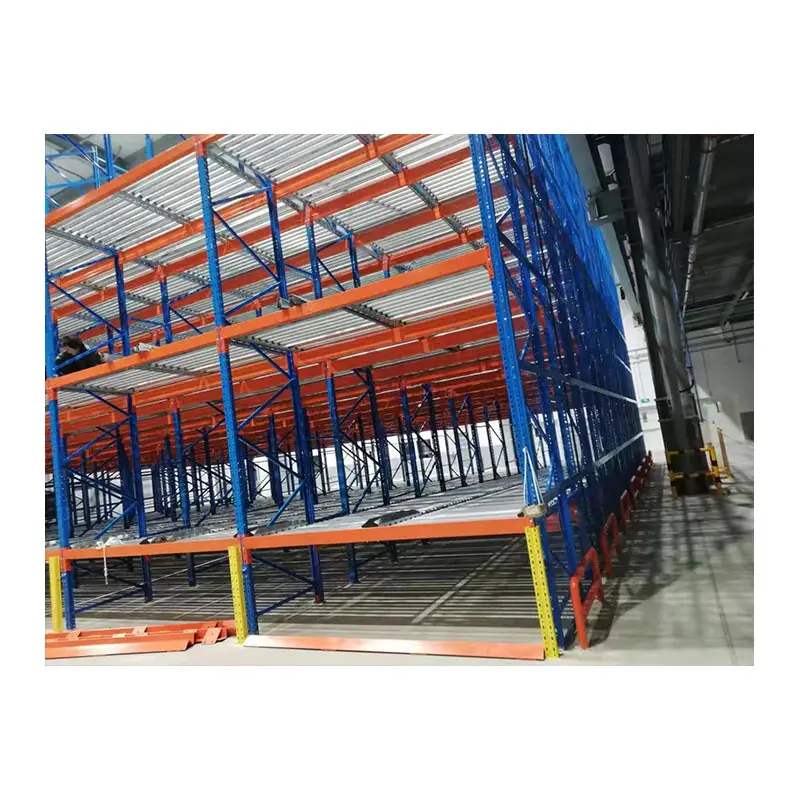 Sistema de estante de flujo de paleta de alto estándar Oem Service Warehouse Storage Steel FIFO Gravity Pallet Rack