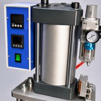 Machine de moulage par injection verticale automatique pneumatique pour câbles de charge, interrupteurs électriques et extrusion de matériaux micro-taille PET/ABS/PP