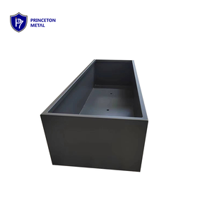 Piantatrice da giardino esterna in alluminio Design classico vaso da fiori in metallo decorativo commerciale per ristorante Coffee Shop scuola materna - Product Image 6