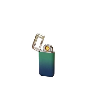Encendedor USB Metálico Delgado de Alta Calidad, Encendedor Electrónico Recargable a Prueba de Viento, Serie 20K 30K para Fumadores de Tabaco - Product Image 5