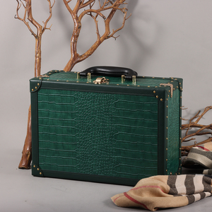 Set di valigie di lusso impermeabili Premium Unisex con fodera in pelle scamosciata - Product Image 1