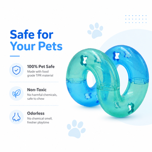 ของเล่นเคี้ยวสำหรับสุนัขแบบใหม่ ขายส่ง ปลอดสารพิษ ทนทาน ทำจาก TPR เหมาะสำหรับสุนัขที่ชอบกัดแทะ - Product Image 5