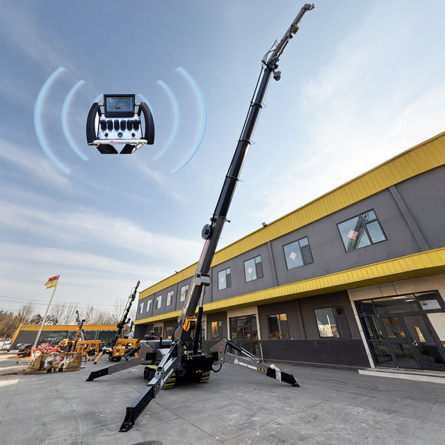 Tonlita Crane RC 12 Ton 14 Ton 16 Ton Crawler SPYDERCRANE Fly Jib Lifting Boom Mobile Glass Manned Basket Spider Crane