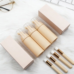 Private Label Eco-Friendly Oil-Free 30ml 60ml 100ml <b>Lash</b> Shampoo Kit Vegan Beige Pink <b>Lash</b> Shampoo Bottles Set Own Beauty Tool - Product Image 3