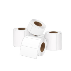 Échantillon Gratuit Usine Étiquette Thermique Pliable A4 100*150 500 par Rouleau pour Colis, Codes-Barres, Expédition, Étiquettes d'Épicerie et Supermarché - Product Image 4