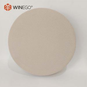 Panel de pared acústico de tela de HIDROFOBICIDAD DE WINEGO Panel de lana acústica de fibra de vidrio de tela acústica ignífuga para gimnasio - Product Image 2