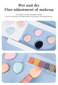 Air Cushion Corrector Dedo Mini Pequeña Belleza Maquillaje Esponja Licuadora Polvo Puff - Product Image 5