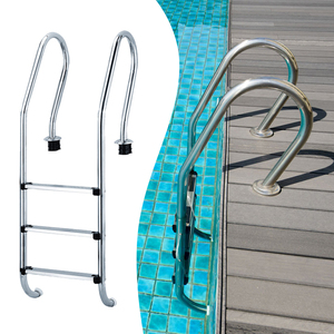 Fenlin thương mại cấp thép không gỉ 304/316 nhiệm vụ nặng nề chống ăn mòn Hồ bơi thang cho inground hồ bơi ngoài trời - Product Image 1
