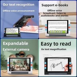 <span class=keywords><strong>Loupe</strong></span> électronique <span class=keywords><strong>de</strong></span> <span class=keywords><strong>lecture</strong></span> vocale OCR 8 pouces à double usage pour malvoyants avec autofocus pour <span class=keywords><strong>vision</strong></span> <span class=keywords><strong>de</strong></span> loin Modèle YS019S - Product Image 3