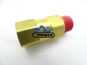 Vanne de contrôle de frein 8M3368 8M-3368 pour système hydraulique de moteur diesel 815B 120G 140G, vanne unidirectionnelle 1/2-14 NPT - Product Image 5