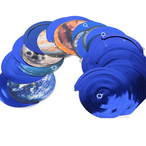 DAMAI Juego de Decoraciones con Temática del Espacio Exterior y Planetas, Juego de Platos para Fiesta de Cumpleaños, Artículos para Fiesta Infantil - Product Image 4