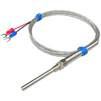 Sonde de température HY RTD PT100 PT1000, thermistance en platine, thermomètre résistant, sonde de -200 à 400°C, forme à vis, anneau, broche