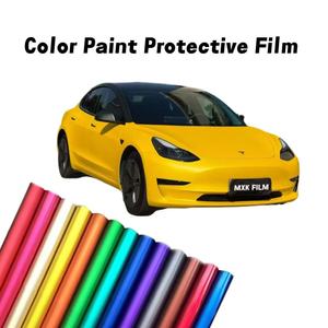 ฟิล์ม MXK 1.52*16ม. คุณภาพสูง เงา ฟิล์มกันรอยสีรถยนต์แบบด้าน เปลี่ยนสีได้ สำหรับรถเทสล่า รุ่น <span class=keywords><strong>3</strong></span> ปี 2025 - Product Image 1