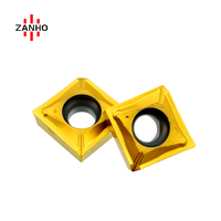 Insertos de perforación de carburo de alto rendimiento ZANHO XCMT040104R/L XCMT050204 XCMT060204 XCMT070304 XCMT080304 PVD OEM personalizable
