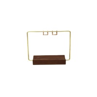 Vente en gros 2024 calendrier de bureau de table avec impression de logo personnalisé calendrier de bureau en bois avec base en bois massif