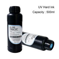 Encre UV dure CMYKWV de haute qualité Reeleyin, couleur vive, en bouteille de 500 ml, encre à base d'huile pour imprimante UV