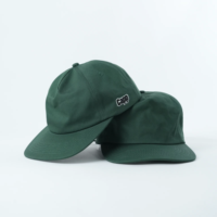 Casquette 5 panneaux personnalisable avec logo, design et couleurs combinées, casquette de baseball non structurée pour toutes les saisons, casquette en coton 5 panneaux