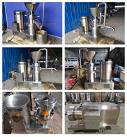 Moulin colloïdal professionnel de haute qualité, anti-rouille, pour légumes et noix, machine à fabriquer le beurre de cacahuète et le tahini