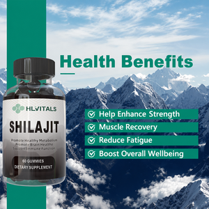 Oem Boost Energy Shilajit Gold <b>Gummy</b> <b>Candy</b> Enhance Strength Pure Himalayan Shilajit Gummies - Product Image 5