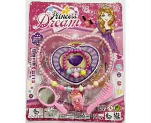 ชุดแฟชั่นเจ้าหญิงในฝันสำหรับเด็กผู้หญิง ของเล่นเสริมสวยพลาสติก อายุ 4-6 ปี อุปกรณ์แต่งตัว - Product Image 3
