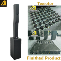 Altavoz de Columna de Audio Profesional Actpro Neo, Sistema de Amplificador de Potencia LA12X de 4 Canales, Sonido Activo y Pasivo, Neodimio A9 LOW Metal