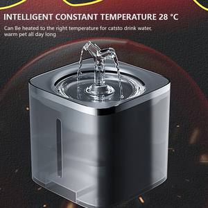 एब्स के अनुकूल सुरक्षित रिचार्जेबल स्वचालित पुनर्चक्रण फव्वारे स्मार्ट पालतू पानी डिस्पेंसर बिल्ली पानी फीडर - Product Image 5
