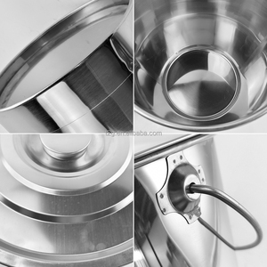Cubo de Acero Inoxidable de 10-15L con Tapa, Diseño Moderno para Uso en la Cocina - Product Image 6