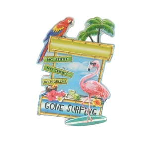 Imán <span class=keywords><strong>de</strong></span> resina personalizado para <span class=keywords><strong>nevera</strong></span>, estampado <span class=keywords><strong>de</strong></span> flamencos, ideal para suvenires, Barbados, Bélgica, Puerto Rico - Product Image 1