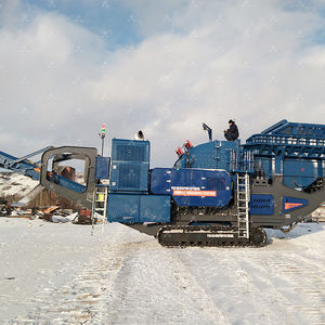 Concasseur <span class=keywords><strong>de</strong></span> pierres <span class=keywords><strong>de</strong></span> carrière mobile combiné Fabricant <span class=keywords><strong>de</strong></span> concassage et <span class=keywords><strong>de</strong></span> criblage <span class=keywords><strong>de</strong></span> mâchoires et <span class=keywords><strong>de</strong></span> cônes avec crible vibrant <span class=keywords><strong>Prix</strong></span> - Product Image 5