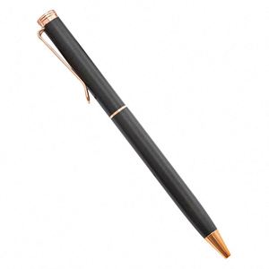 Luxury High-End Office Stationery Customized Logo <b>Colorful</b> Metal Ballpoint <b>Pens</b> Business Hotel <b>Pens</b> Promotional Gift for Office - Product Image 4