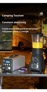 Estación de Energía Portátil de 300W al por Mayor, OEM de China, Buen Precio, MPPT, CA 220V, Batería Recargable para Exteriores SL-92, Alta Calidad de China - Product Image 2