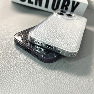 Étui en <span class=keywords><strong>silicone</strong></span> souple transparent à paillettes 3D diamantées pour <span class=keywords><strong>iPhone</strong></span> 14 Pro 13 12 11 X XS Max XR 7 8 Plus <span class=keywords><strong>2022</strong></span> 2020 <span class=keywords><strong>SE</strong></span> 2 3 Bing Cover - Product Image 6