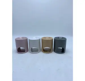 Горячий дизайн подсвечник для расплава керамическая восковая масляная горелка на заказ Керамическая ароматическая масляная горелка